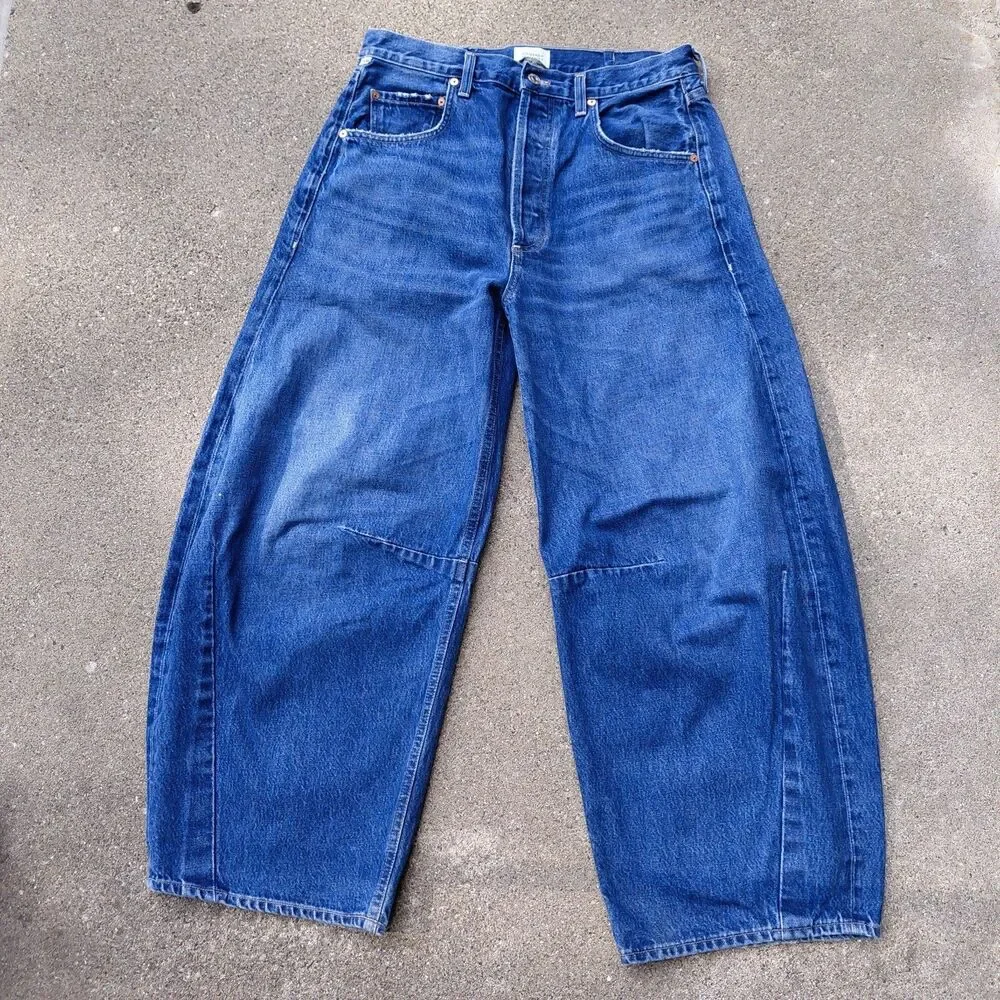 Citizens of Humanity Horseshoe Barrel Jeans Womens 29 Blue Denim Premium Vintage